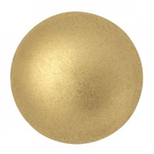 Les perles par Puca® Cabochon 25 mm - Light gold mat 00030/01710